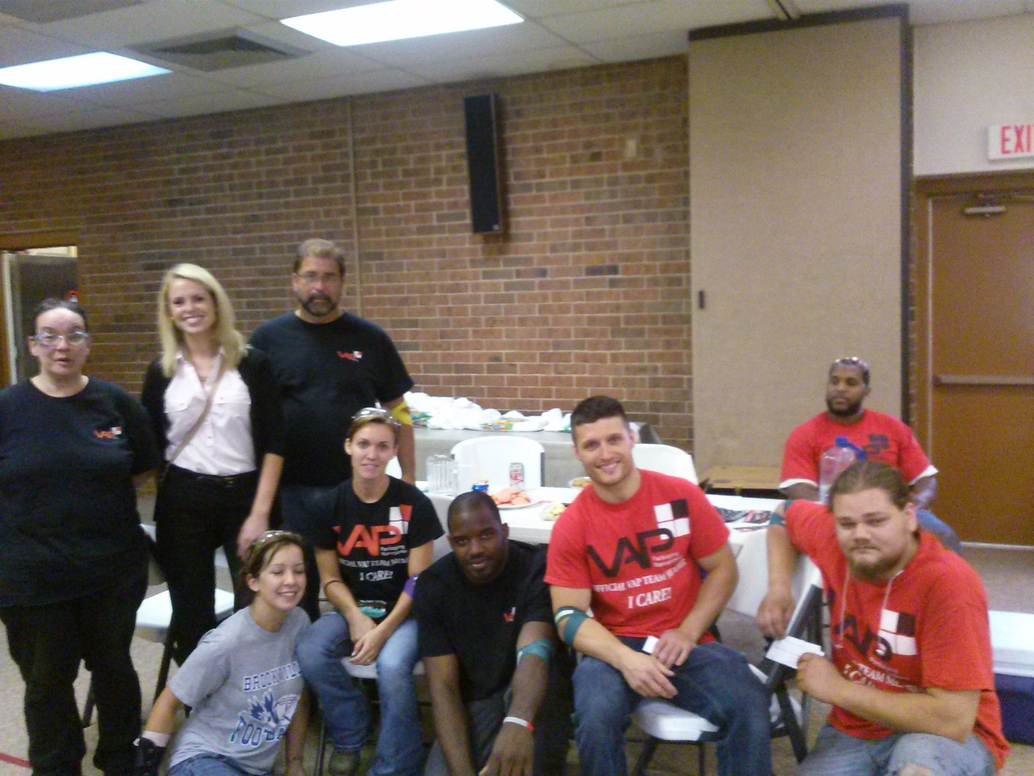 VAP gives back by giving blood